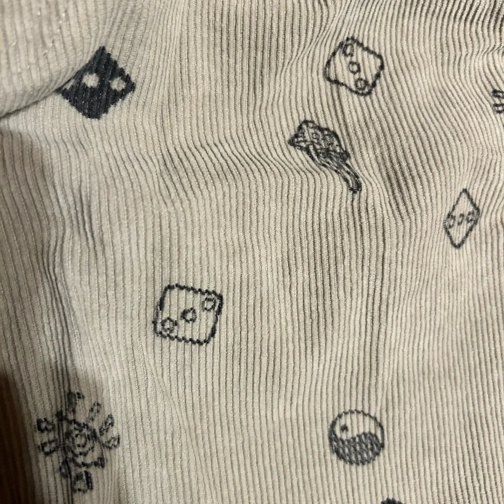 FOREVER‎ 21 Mens Patterned Gray Pants